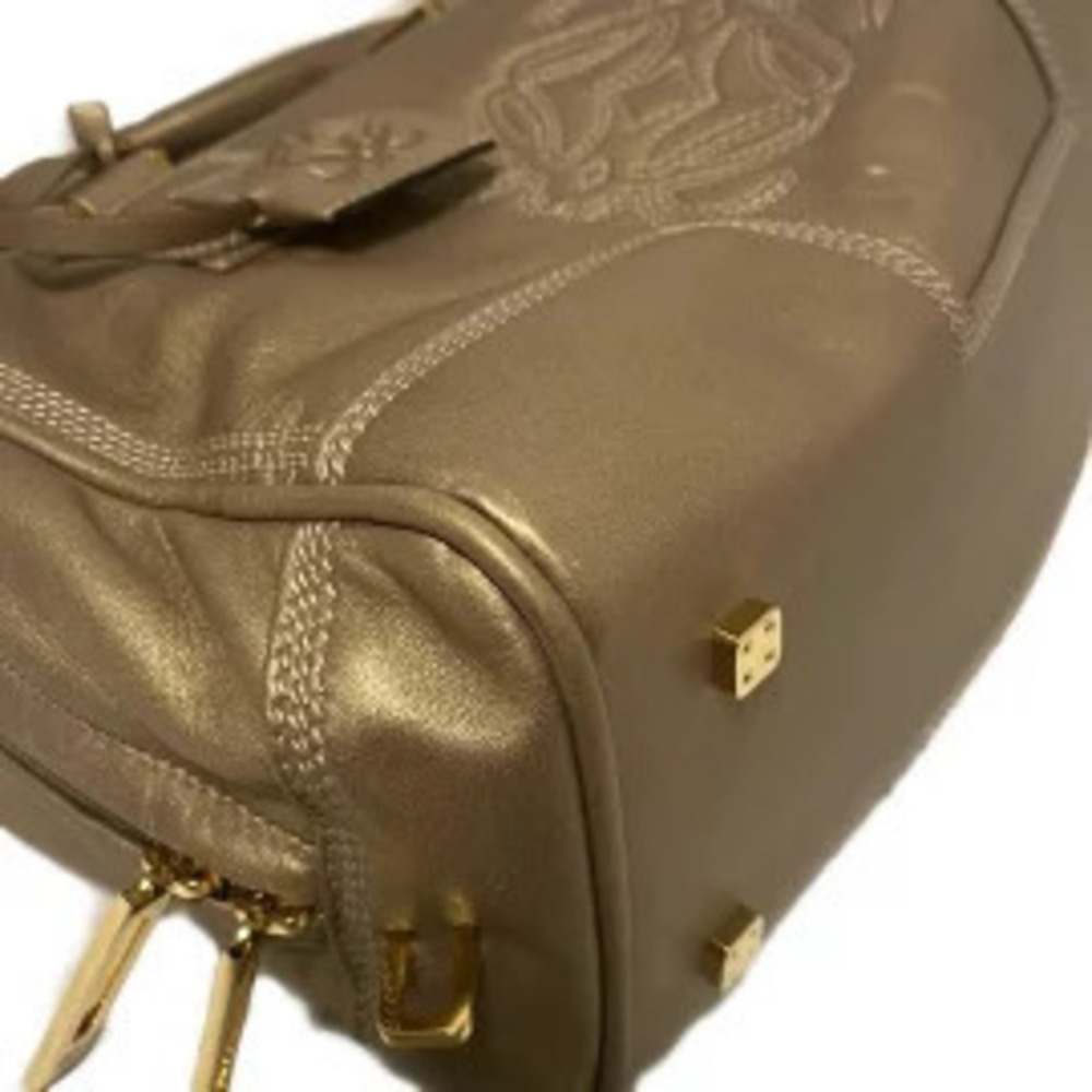 Loewe Amazona Handbag Gold Leather - Picture 4 of 5
